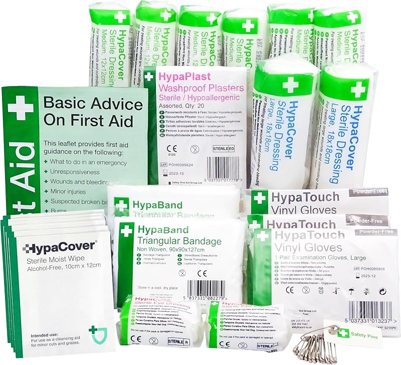 Safety First Aid Group HSE 1-10 Persons First Aid Refill