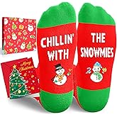 HAPPYPOP Novelty Christmas Socks - Best Xmas Gifts for Santa Lovers, Jesus Snowman Gifts