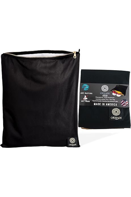 Clothes Bag Smell Proof Gym Bag Stnky Bag 2-Pack Waterproof Wet