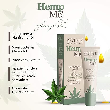 revuele hemp me eye contour cream