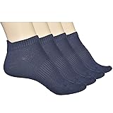 ELYFER Navy Blue Unisex Thin Rayon Ankle Socks 4