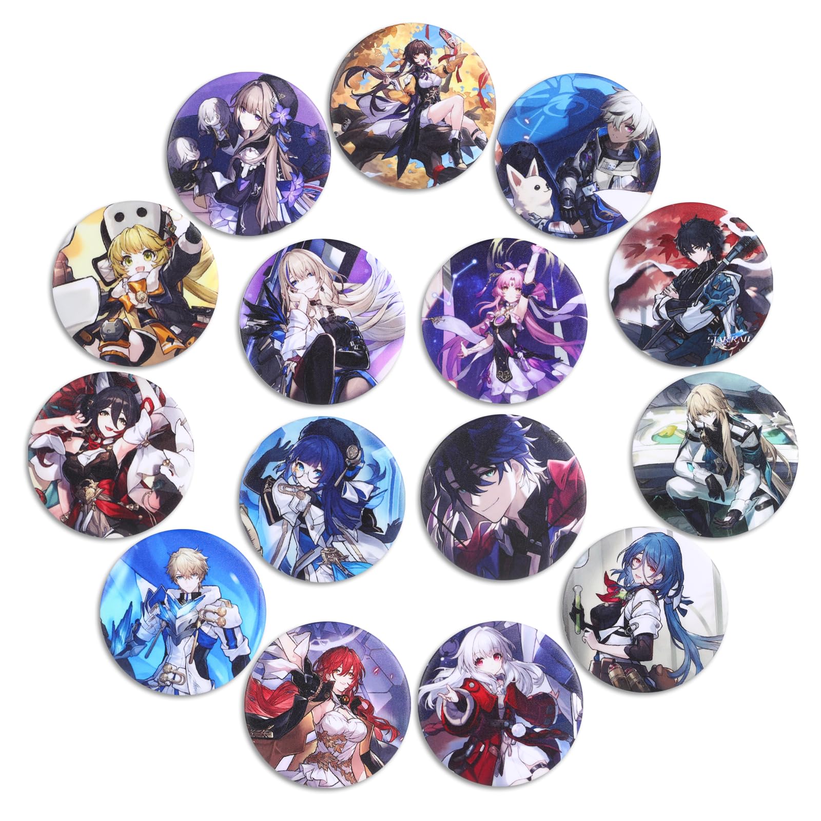 TaiCy Game characters Badges, Pins Badge,for Clothing,Backpack,Collection Gift for Game Fans (TINGYUN)