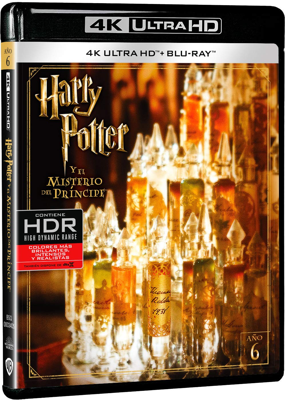 Harry Potter et le Prince de sang-m?lÄĹ [Blu-Ray] [Region Free] (Audio français. Sous-titres français)