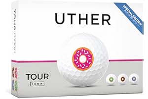 Uther Tour Icon Golf Balls – Engineered for Distance & Soft Feel (Pack of 12)