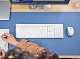 Trust Ody II Silent Wireless Keyboard and Mouse UK QWERTY White view 8