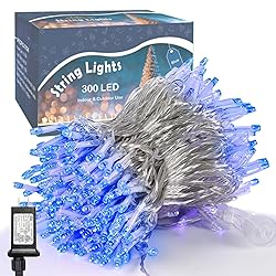 LJLNION 300 LED String Lights Outdoor Indoor, Extra