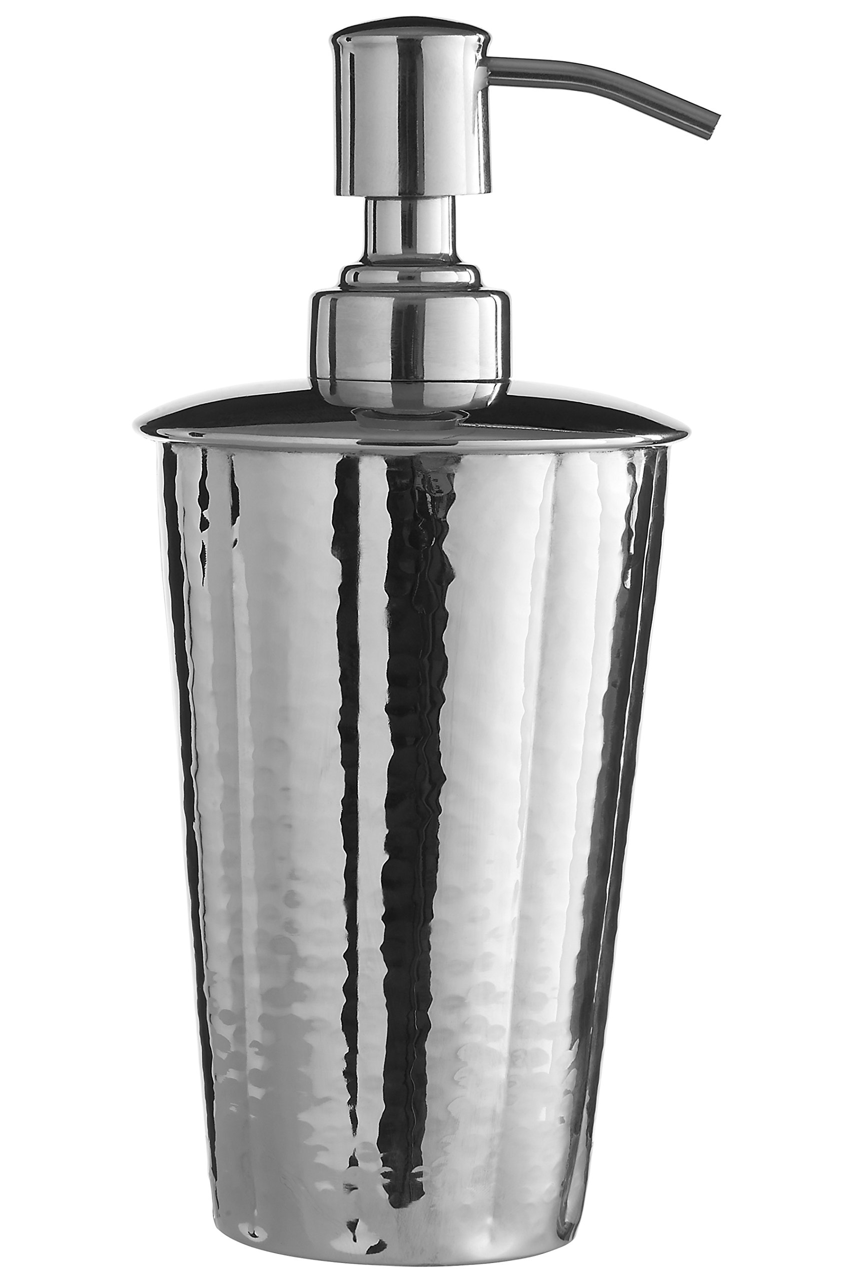 Premier Housewares Lotion Dispenser, Silver, 19 x 9 x 9 cm