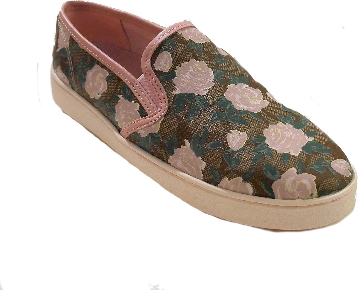 floral slip ons