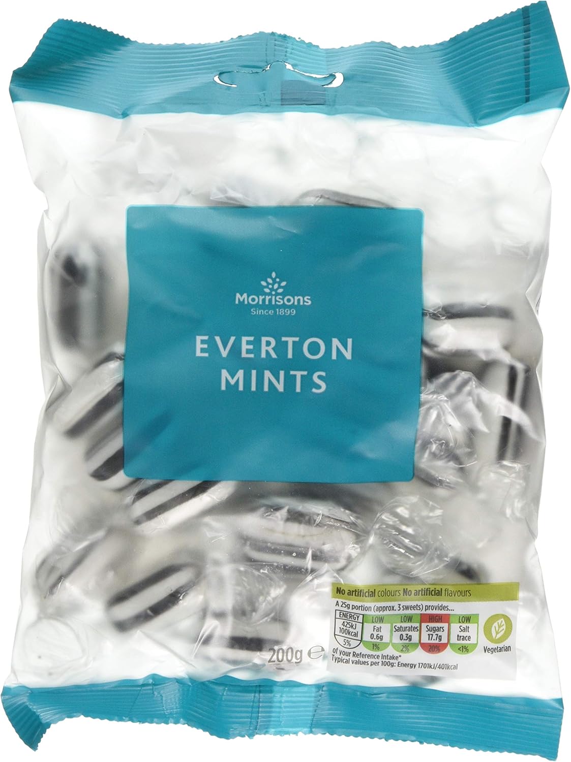 Morrisons Family Favourites Everton Mints, 200 g, Pack of 14 Amazon.co