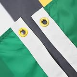 AZ FLAG Dominica Flag 3x5 ft 100D Polyester with 2 Metal Grommets view 2