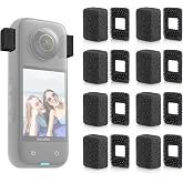 Mic Wind Muff for Insta360-8Pcs Wind Muff for Insta360 X3 X4, Premium Wind Noise Reduction Cover for Crisp Audio, Easy Installation and Durable Design, Compatible X3 or X4 Camera