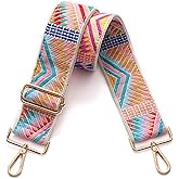 S-Jacorry Purse Strap Replacement Crossbody Wide Shoulder Strap Adjustable Canvas Straps Handbag Strap Replacement Belts