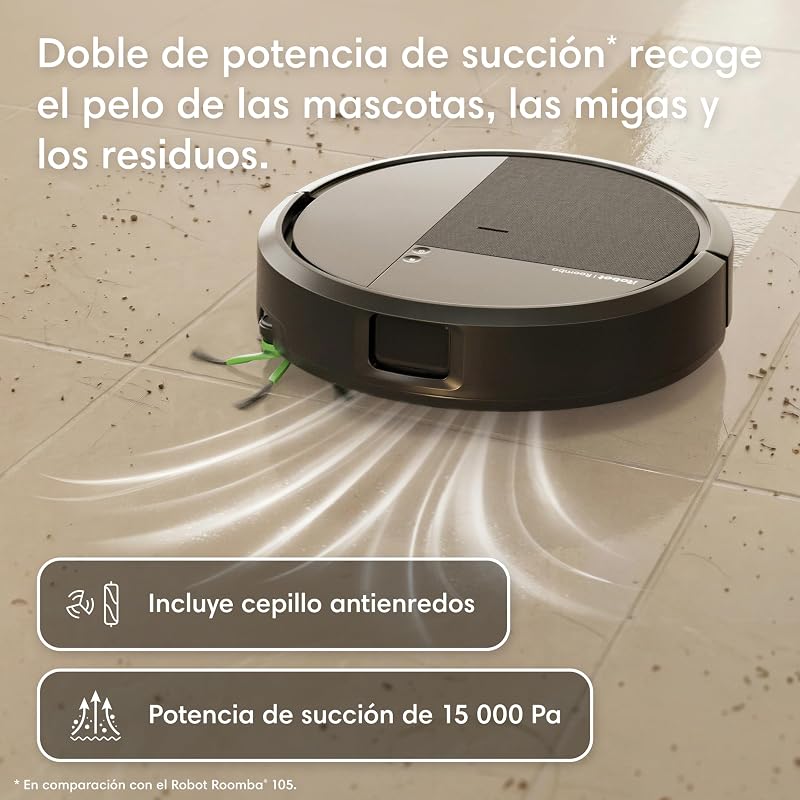 Roomba® 115 Combo Robot, Preto
