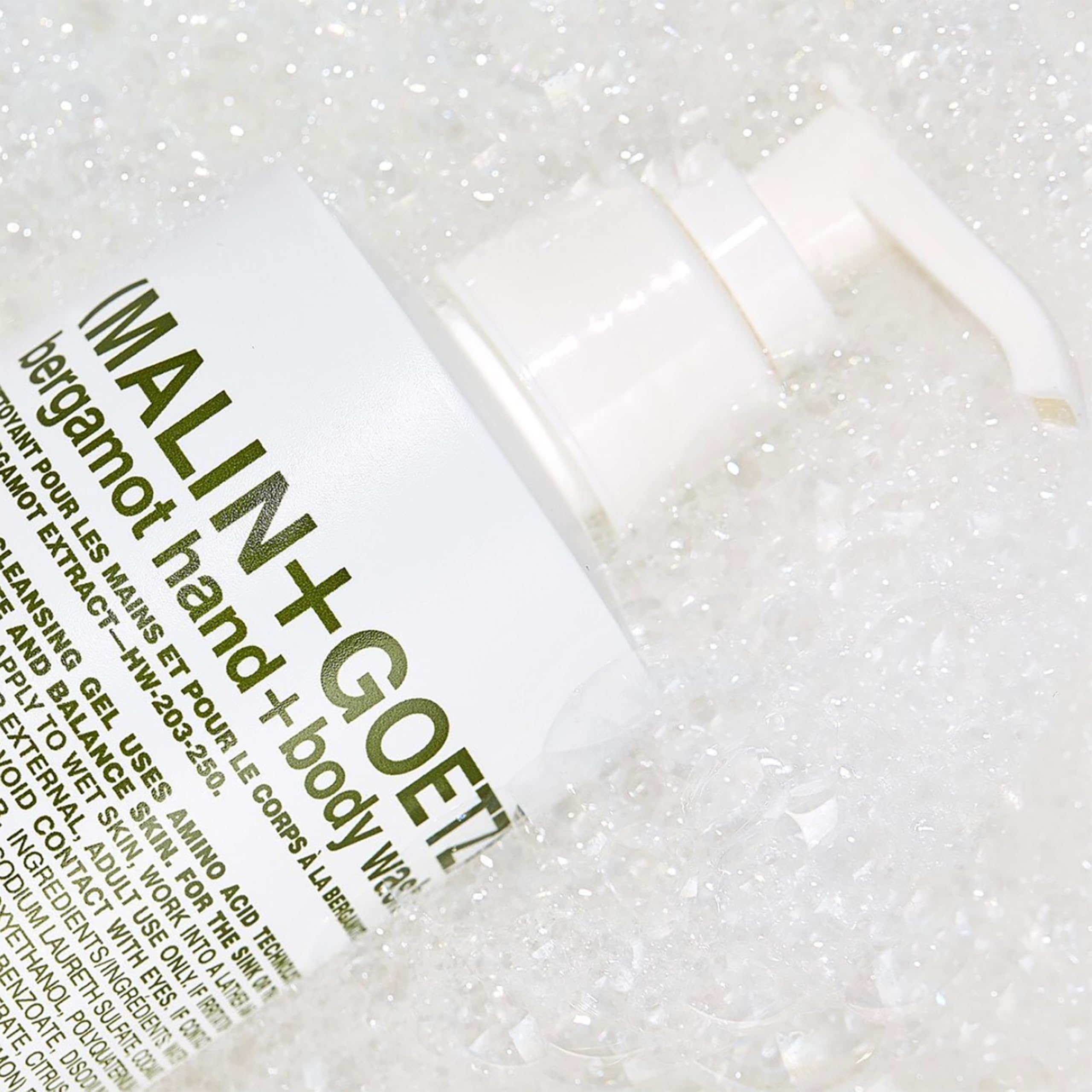 MALIN+GOETZ Hand + Body Wash – natural hydrating soap, cleansing and purifying for all skin types, prevents stripping or irritation on sensitive skin. Cruelty-free. Beauty Care