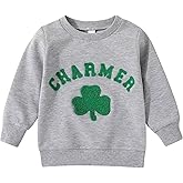 Christmas Outfit Toddler Baby Girl Pink Sweatshirt Long Sleeve Crewneck Pullover Xmas Santa Shirt Tops Winter Clothes