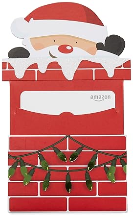 Amazon Com Amazon Com Gift Card In A Santa Chimney Reveal Gift Cards
