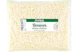 Stakich 2-lb Pure White Beeswax Pellets - Cosmetic Grade…