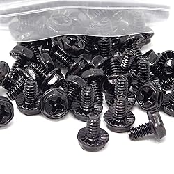 Honbay 100PCS 6#-32x6 Hex Phillips Head Replacement