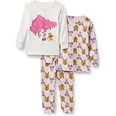 Amazon Essentials Disney Babies, Toddlers and Girls' Pajama Set (Previously Spotted Zebra)
