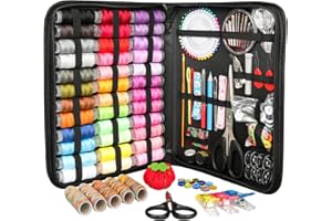 FORYPRETTY Sewing Kit for Adults, 239 PCS Needle and Thread Kit for Sewing with Tailor Scissors & Accessories, 41 XL Thread Spools, Travel Sewing Kit for Beginners,2026 Christmas Gifts for Mom Grandma