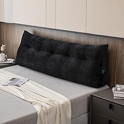 ZOEMO Large Bolster Triangular Headboard Wedge