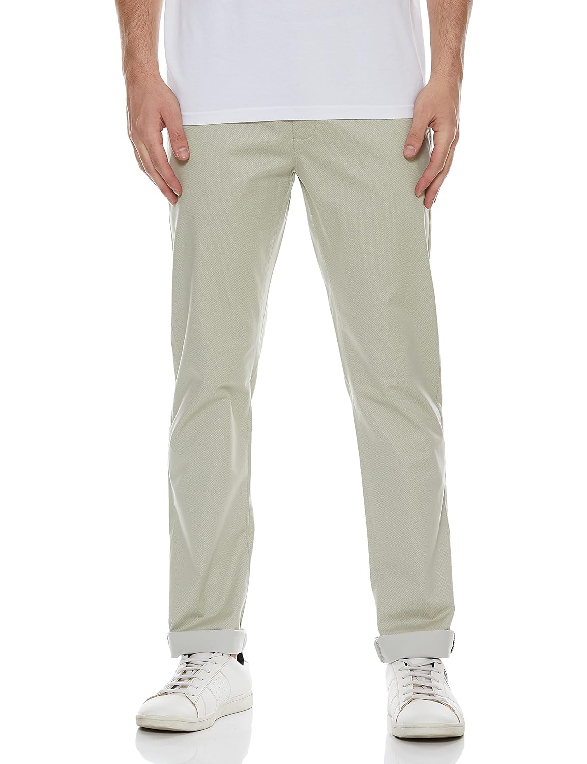 Buy blackberrys Men's Slim Fit Flat Front Khakis Trouser at Amazon.in
