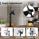 BONTEC Single Monitor Arm 13-34 inch Adjustable VESA 100x100kg 10 view 3