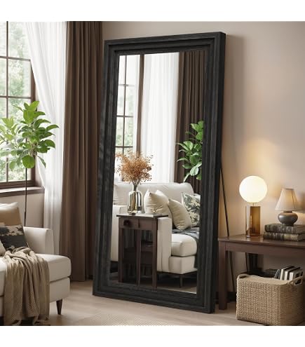 Amazon.com: Amanti Art White Full Length Mirror, 65x29 Cabinet
