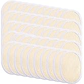 SHENLIU 50 Pieces Exfoliating Loofah Pack Pad Body Scrubber, Mini Bath Shower Loofah Sponge Exfoliating Pads Scrubber Brush for Men Women Spa Travel