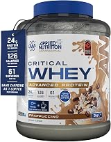 Applied Nutrition Critical Whey Protein Powder 24g Per Serving Frappuccino 2kg