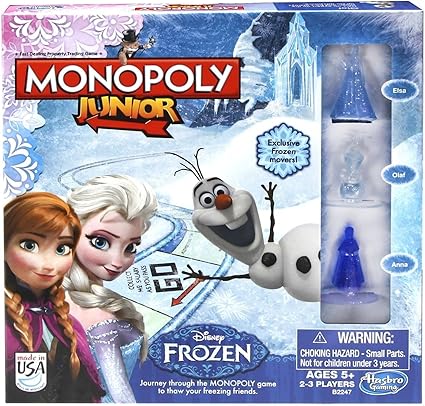Monopoly Junior Game Frozen Edition 