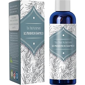 Honeydew Head Lice Treatment Shampoo - Tea Tree & Rosemary Lice Removal Hair Care for Men & Women Anti-Lice Essential Oils - Relieve Itchy Scalp - Moisturizing Anti-Dandruff Shampoo for Dry Hair