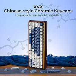 Hkfos XVX Ceramic Glaze Coating Keycaps, MOA Keycap