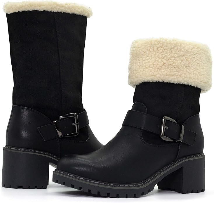 Katliu Womens Fashion Foldable Winter