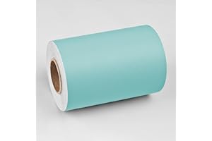 Wallercity Light Blue Peel and Stick Wallpaper Matte Border Stickers Countertops Contact Paper Self Adhesive Removable Wallpapers for Kitchen Floor Waterproof Corner Border Wallpaper 3.94" x 394''