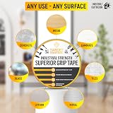 Target Control 65ft Double Sided Carpet Tape Heavy Duty Non Slip Rug Tape view 4