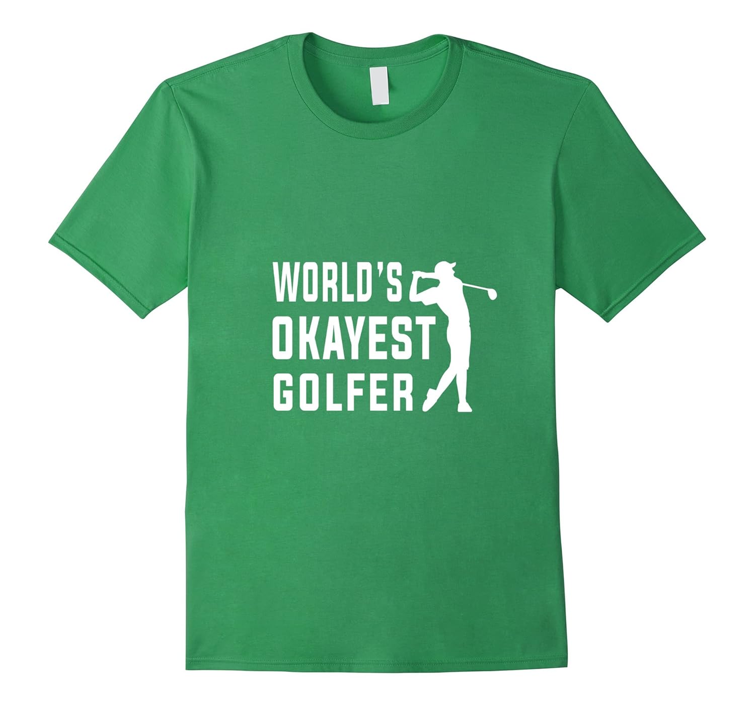 World’s Okayest Golfer Shirt Sarcastic Funny Gift For GolfCL Colamaga