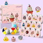 ARTPAR Air Dry Clay Kit,Modeling Clay for Kids,12 Box Cakes Magic Clay Set | Ultra Light &amp; Soft Non-Sticky Molding Clay, Safe DIY Art &amp; Crafts for Kids, Cute Dessert Girls Toy &amp; Games,Home Party Favors