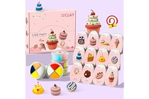 ARTPAR Air Dry Clay for Kids,Modeling Clay Kit,Model Magic Sculpting Set,Ultra Light & Soft, Safe Non-Sticky | 12 Box DIY Art