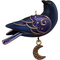 Hallmark Keepsake 2021 Halloween Ornament - Spooky Vulture With Glitter Accents