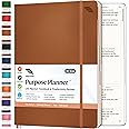 Roterunner 2025 B5 Purpose Planner Notebook 7.5'x9.8' Undated Daily Weekly Monthly Productivity Goal Setting Tool for Work Home ADHD Planner Adults Self Care Journal