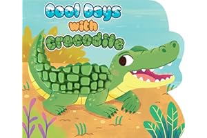 Little Hippo Books Cool Days with Crocodile I Children's Books Ages 1-3 | Touch and Feel Books for Toddlers 1-3 & Baby Books | Best Kid's Books and ... Sensory Board Books for Baby & Toddler Time)