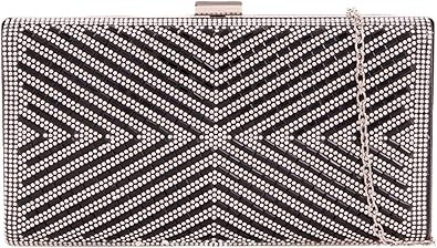 geometric clutch bag