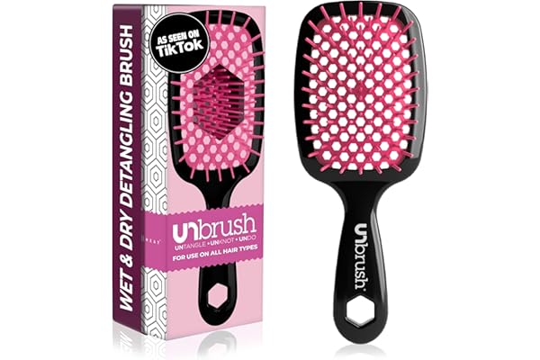 FHI HEAT UNbrush Wet & Dry Vented Detangling Hair Brush