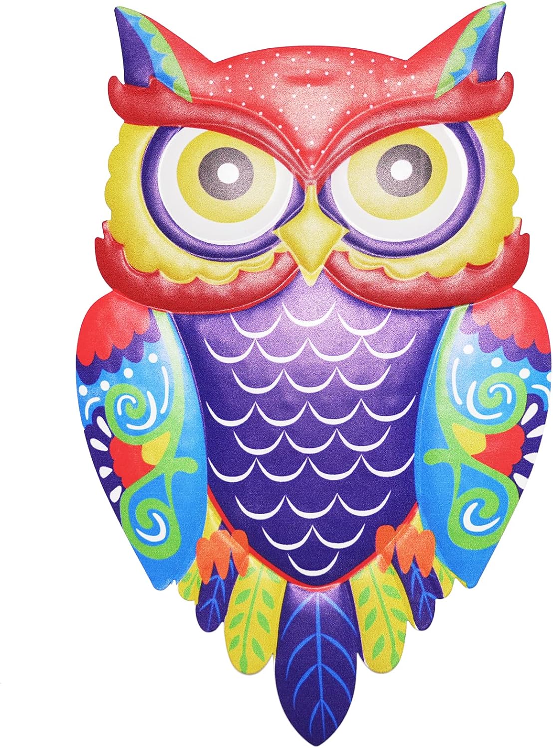 Plaques & Wall Art - Cruis Cuka Metal Owl Wall Decor for Outside Garden Decoration Yard Art Outdoor Patio Fence Lawn Ornament 13.8 x 8.3 x 0.4 Inch