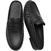 FJQNXGY Penny Loafers for Women Comfortable Slip on Suede Loafers Mules Women&rsquo;s Closed Toe Loafer Slides Shoes