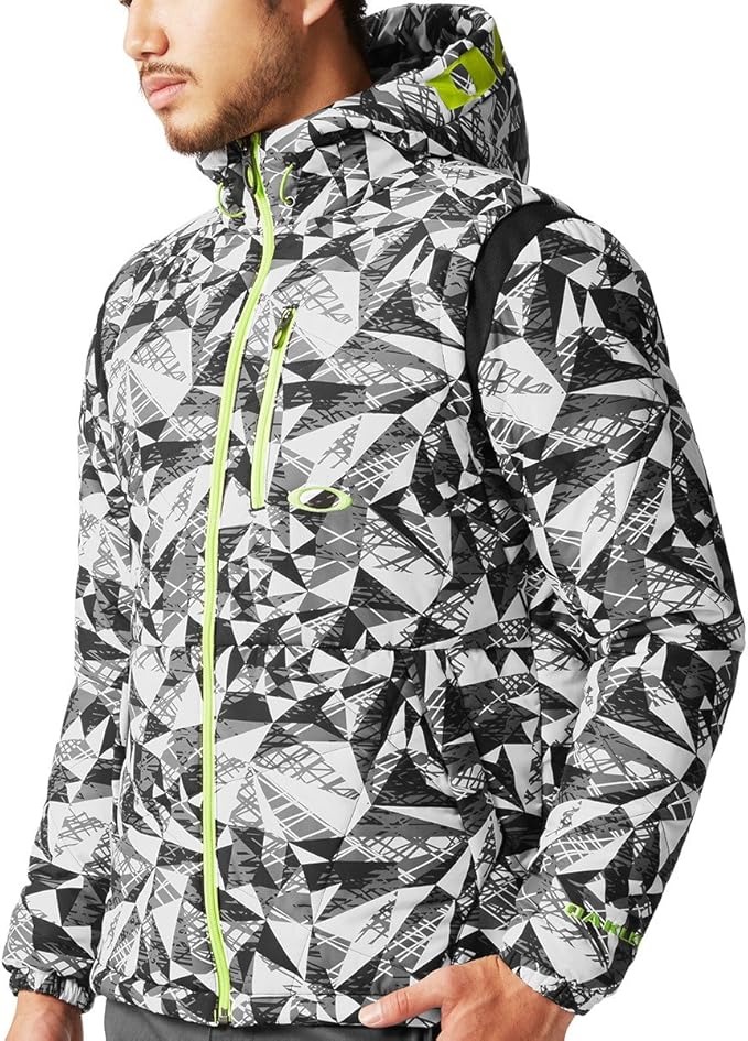 Amazon オークリー Oakley アウター ブルゾン ウインド ジャケット バーク ゴルフ パフジャケット jp コート ジャケット 通販