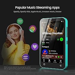 TIMMKOO 80GB Kids MP3 Player with