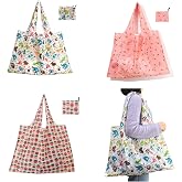 CISMARK Extra Large 50lbs Foldable Reusable Shopping Bags kitchen reusable grocery bags Washable Polyester Bags in Pocket