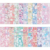 Korean Photo Cards 12 Sheets Holographic Kpop Stickers - Korean Deco ...